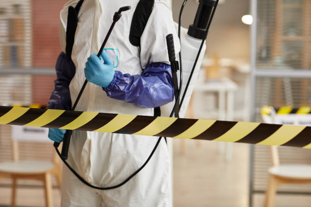 Professional Trauma Scene Cleanup technician working in Saratoga Springs, NY